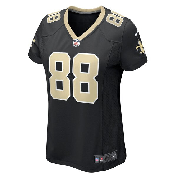 Shaquan Davis New Orleans Saints Nike Women's Game Jersey - Black - Image 2