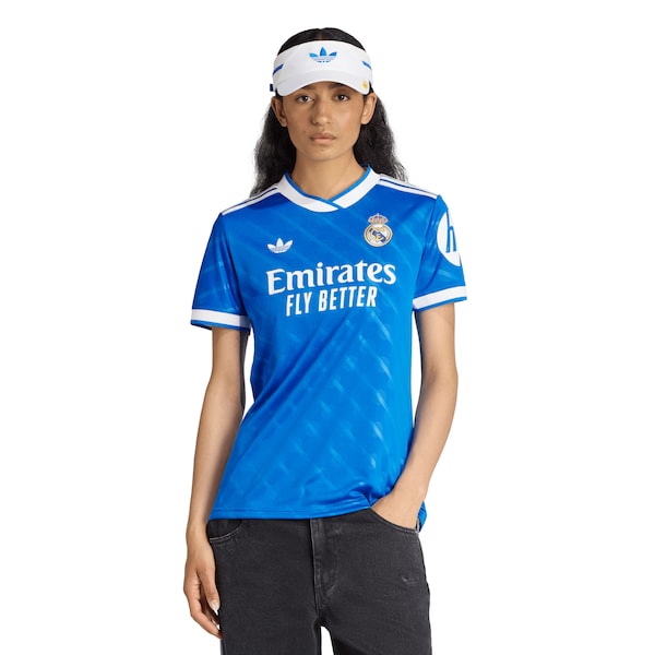Los Merengues adidas Women's 2025/26 Third Replica Jersey - Blue - Image 4