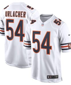 Brian Urlacher Chicago Bears Nike Retired Player Game Jersey - White/Navy/Orange