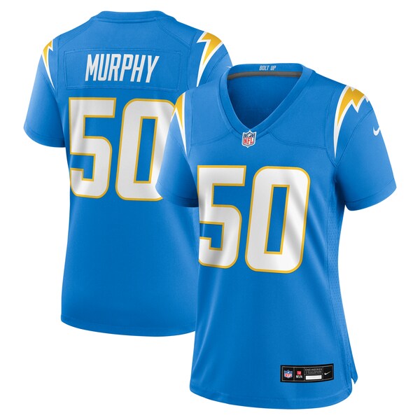 Caleb Murphy Los Angeles Chargers Nike Women's Game Jersey - Powder Blue - Image 4