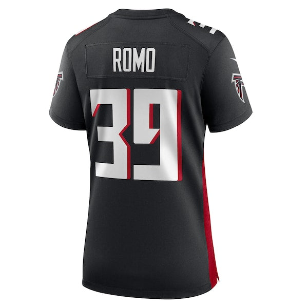 John Parker Romo Atlanta Falcons Nike Women's Team Game Jersey - Black - Image 3