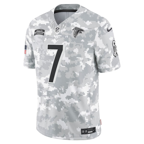 Bijan Robinson Atlanta Falcons Nike 2024 Salute to Service Limited Jersey - Arctic Camo - Image 2