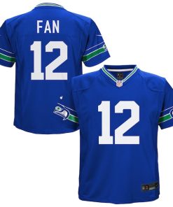 12th Fan Seattle Seahawks Nike Toddler Game Jersey - Royal