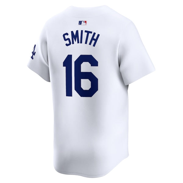 Will Smith Los Angeles Dodgers Nike Home Limited Player Jersey - White - Image 3