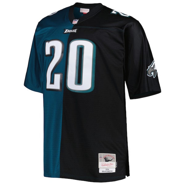 Brian Dawkins Philadelphia Eagles Big & Tall Split Legacy Retired Player Replica Jersey - Midnight Green/Black - Image 2