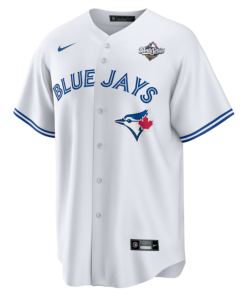 Alternative view of Toronto Blue Jays Nike 2025 World Series Home Big & Tall Replica Jersey - White