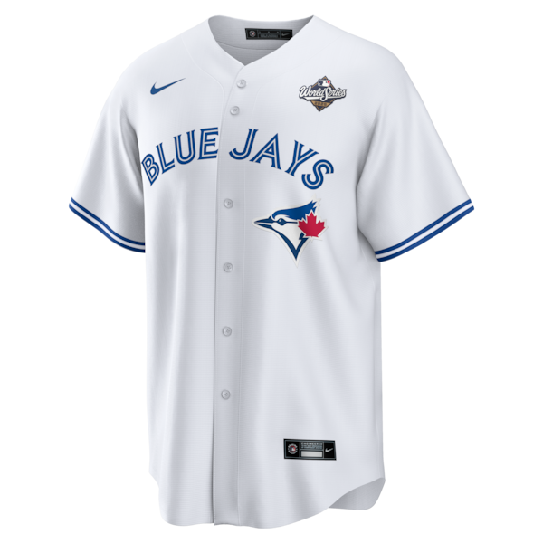 Toronto Blue Jays Nike 2025 World Series Home Big & Tall Replica Jersey - White - Image 2