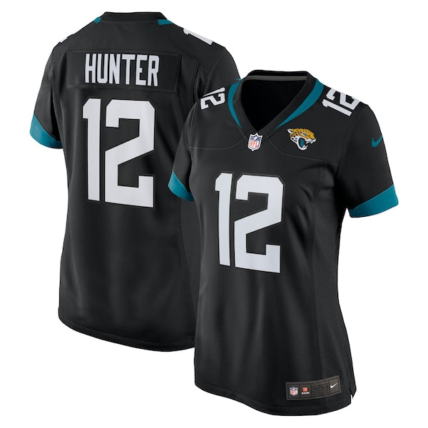 Travis Hunter Jacksonville Jaguars Nike Women's Alternate Game Jersey - Black/Teal/White