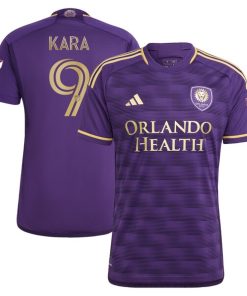 Ercan Kara Orlando City SC adidas 2024 The Wall Kit Authentic Player Jersey - Purple