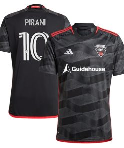 Gabriel Pirani D.C. United adidas 2024 The Icon Kit Replica Player Jersey?¨C Black