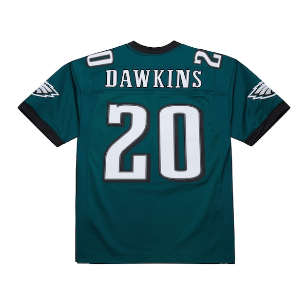 Brian Dawkins Philadelphia Eagles 2007 Authentic Throwback Retired Player Jersey - Green/White - Image 4
