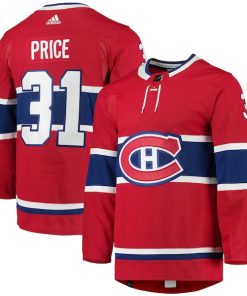 Carey Price Montreal Canadiens adidas Home Primegreen Authentic Player Jersey - Red