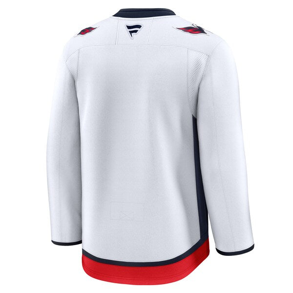 Washington Capitals Away Premium Jersey - White/Black/Red - Image 4