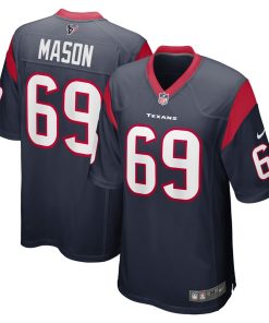 Shaq Mason Houston Texans Nike Team Game Jersey - Navy