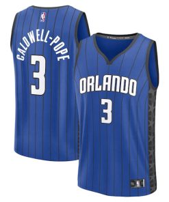 Kentavious Caldwell-Pope Orlando Magic  Fast Break Replica Player Jersey - Statement Edition - Blue