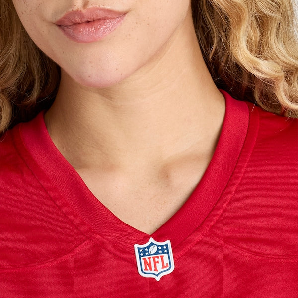 Deion Sanders San Francisco 49ers Nike Women's Retired Player Game Jersey - Scarlet - Image 8