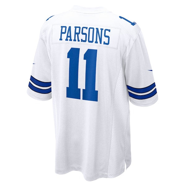 Micah Parsons Dallas Cowboys Nike Game Jersey - White/Navy - Image 6