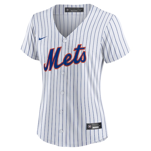 Francisco Alvarez New York Mets Nike Women's Home Replica Jersey - White - Image 2