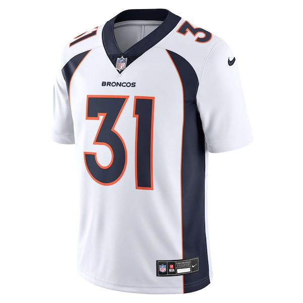 Justin Simmons Denver Broncos Nike Vapor Untouchable Limited Jersey - White - Image 2