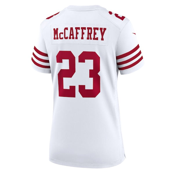 Christian McCaffrey San Francisco 49ers Nike Women's Player Jersey - White - Image 3