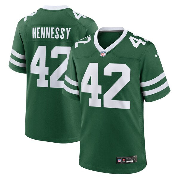 Thomas Hennessy New York Jets Nike Team Game Jersey - Legacy Green - Image 2
