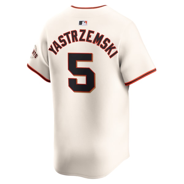 Mike Yastrzemski San Francisco Giants Nike Youth Home Limited Player Jersey - Cream - Image 3