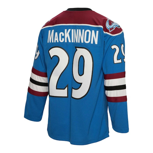 Nathan MacKinnon Colorado Avalanche Big & Tall 2013 Blue Line Player Jersey - Blue - Image 3