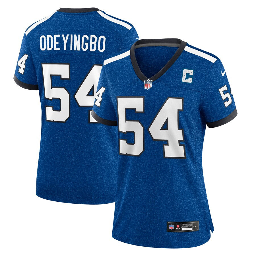 Dayo Odeyingbo Indianapolis Colts Nike Women's Game Jersey - Royal/Blue - Image 10