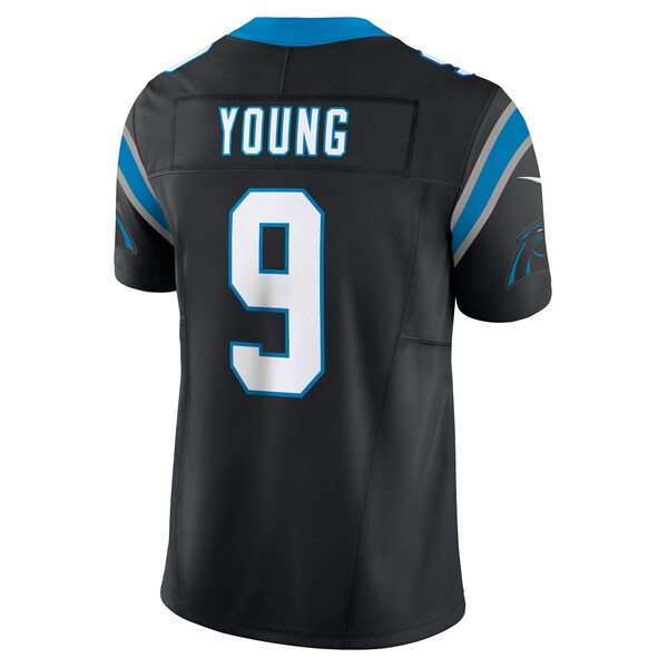 Bryce Young Carolina Panthers Nike Vapor F.U.S.E. Limited Jersey - Black - Image 3