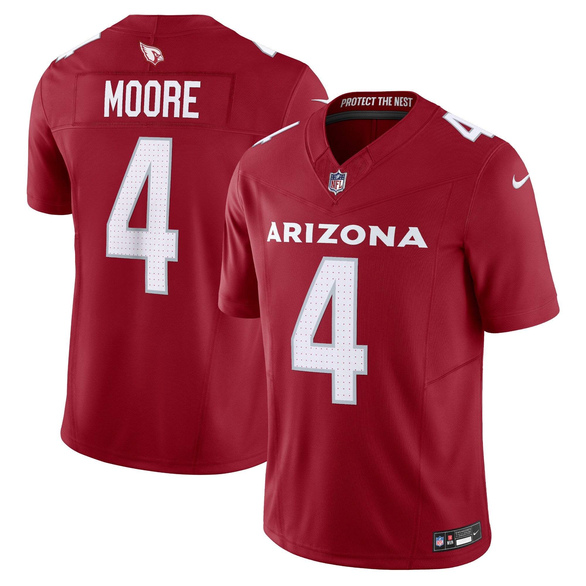 Rondale Moore Arizona Cardinals Nike Vapor F.U.S.E. Limited Jersey - Black/Cardinal - Image 5