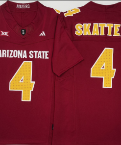 Cam Skattebo NCAA Arizona State Sun Devils Adidas Vapor Limited Jersey