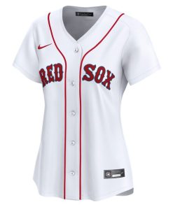 Alternative view of David Ortiz Boston Red Sox Nike Women's Home Limited Player Jersey - White