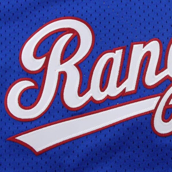 Nolan Ryan Texas Rangers 1989 Authentic Cooperstown Collection Mesh Batting Practice Jersey - Royal - Image 5