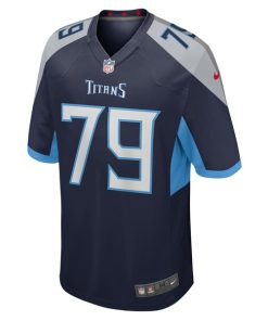 Alternative view of Lloyd Cushenberry III Tennessee Titans Nike  Game Jersey -  Navy