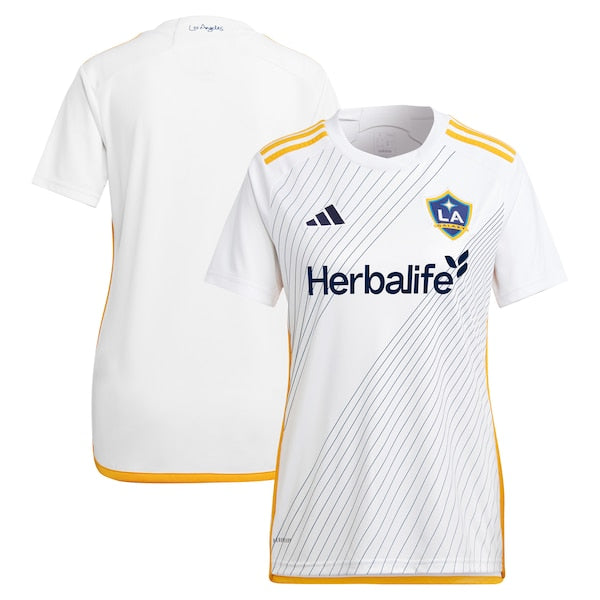 LA Galaxy adidas Women's 2024 Angeleno Kit Replica Jersey - White