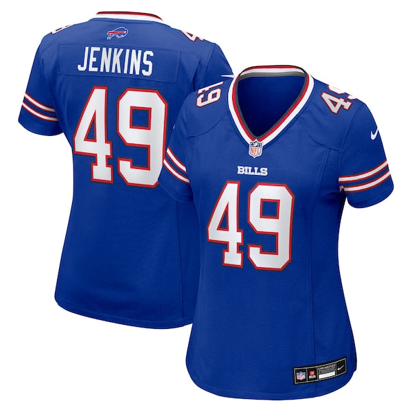 Keonta Jenkins Buffalo Bills Nike Women's Team Game Jersey - Royal