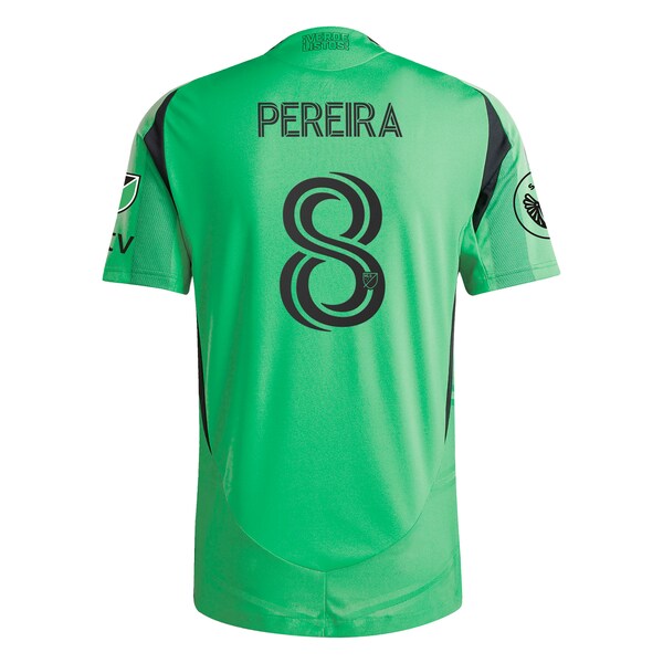 Daniel Pereira Austin FC adidas 2025 The Heartbeat Kit Authentic Player Jersey - Green - Image 3