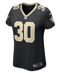 Alternative view of Faion Hicks New Orleans Saints Nike Women's  Game Jersey -  Black
