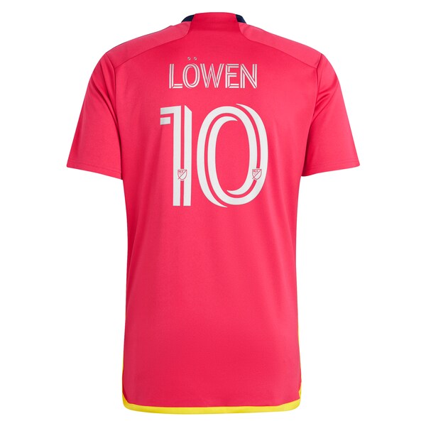 Eduard L?wen St. Louis City SC adidas 2024 CITY Kit Replica Jersey - Red - Image 3
