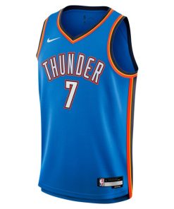 Alternative view of Chet Holmgren Oklahoma City Thunder Nike Swingman Jersey - Icon Edition - Blue