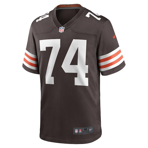 Alex Leatherwood Cleveland Browns Nike Team Game Jersey - Brown - Image 2