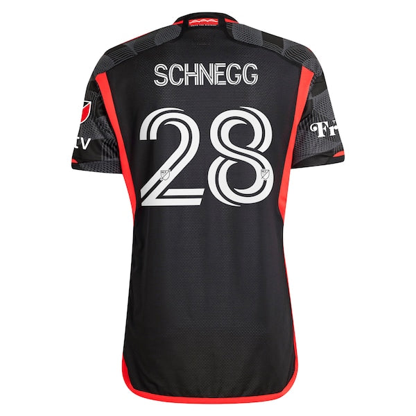 David Schnegg D.C. United adidas 2024 The Icon Kit Authentic Player Jersey - Black - Image 3