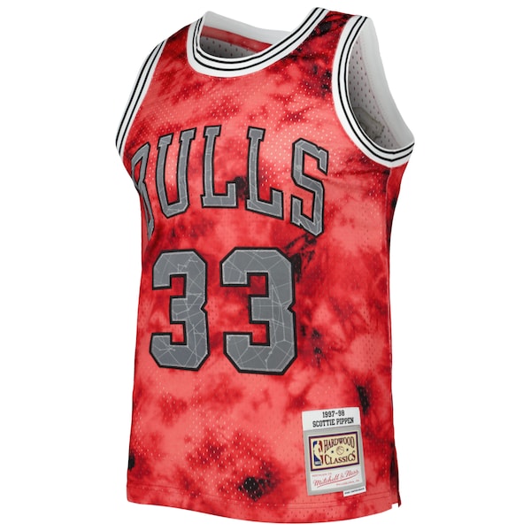 Scottie Pippen Chicago Bulls 1997/98 Galaxy Swingman Jersey - Red - Image 3
