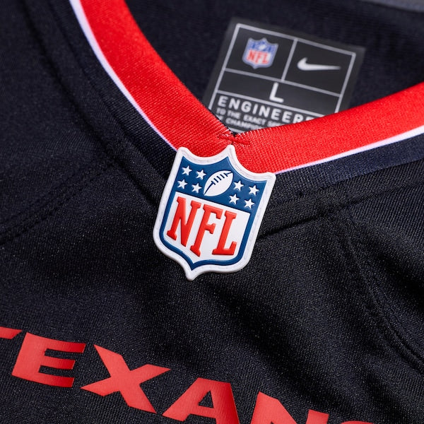 Russ Yeast Houston Texans Nike Team Game Jersey - Navy - Image 6