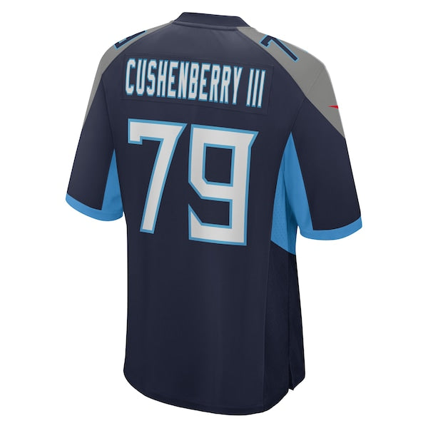 Lloyd Cushenberry III Tennessee Titans Nike Game Jersey - Navy - Image 3