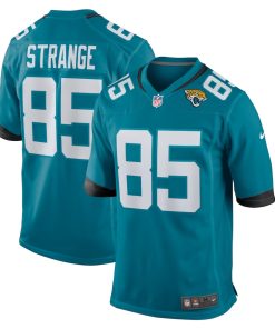 Brenton Strange Jacksonville Jaguars Nike Team Game Jersey -  Teal