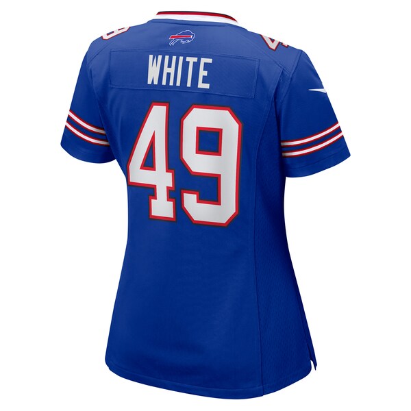 DaShaun White Buffalo Bills Nike Women's Team Game Jersey - Royal - Image 3