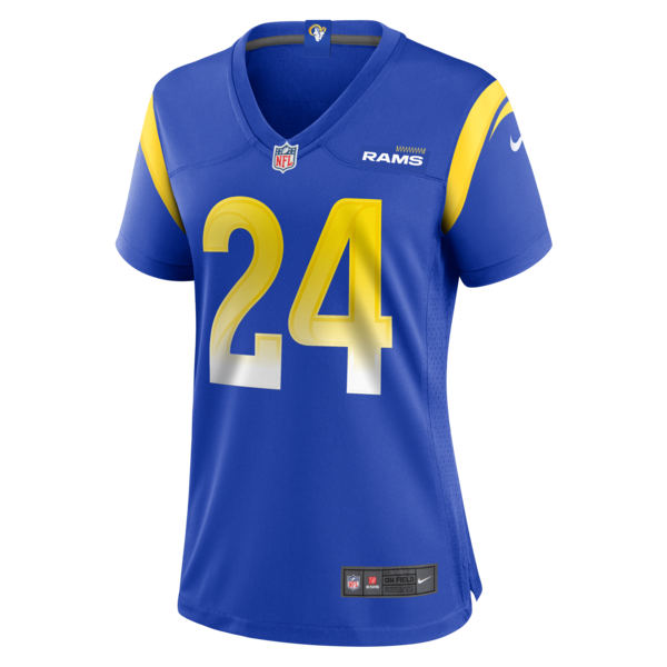 Royce Freeman Los Angeles Rams Nike Women's Game Jersey - Royal - Image 2