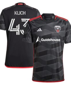 Mateusz Klich D.C. United adidas 2024 The Icon Kit Replica Player Jersey?¨C Black