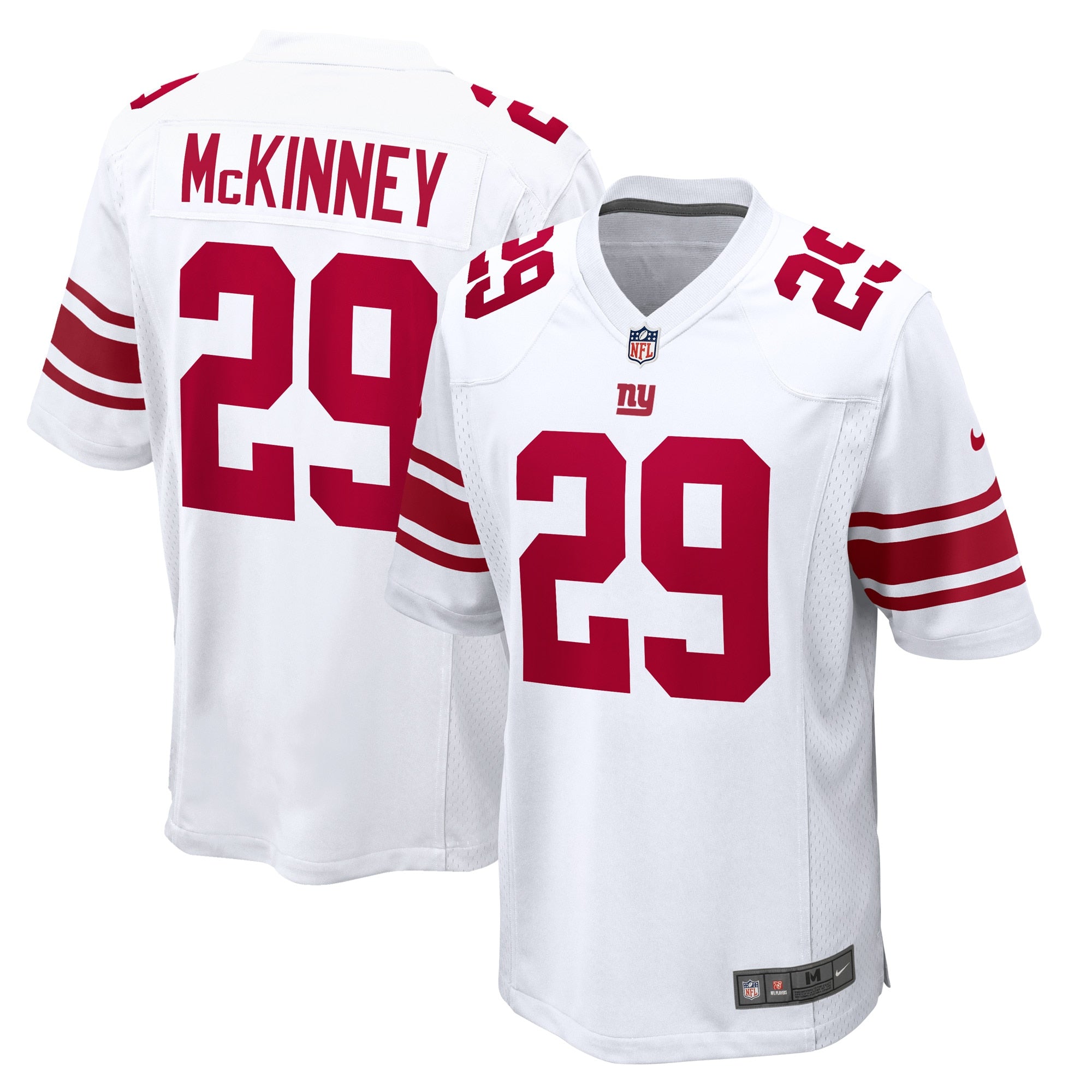 Xavier McKinney New York Giants Nike Game Jersey - Royal/White - Image 5